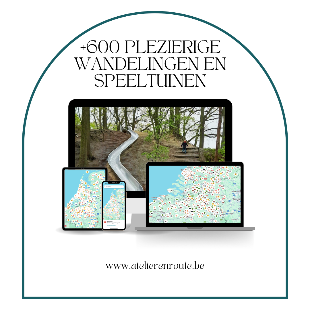 Meer dan 600 plezierige wandelingen en speeltuinen met kinderen door HipHoera gepakt & gezakt Google Maps kaart